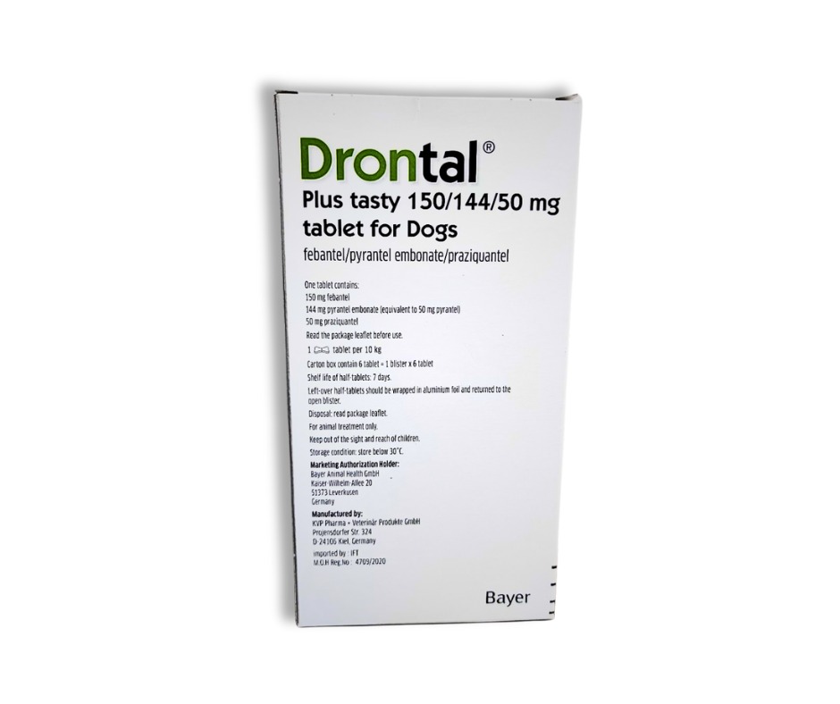 Drontal dog tasty outlet bone dosage